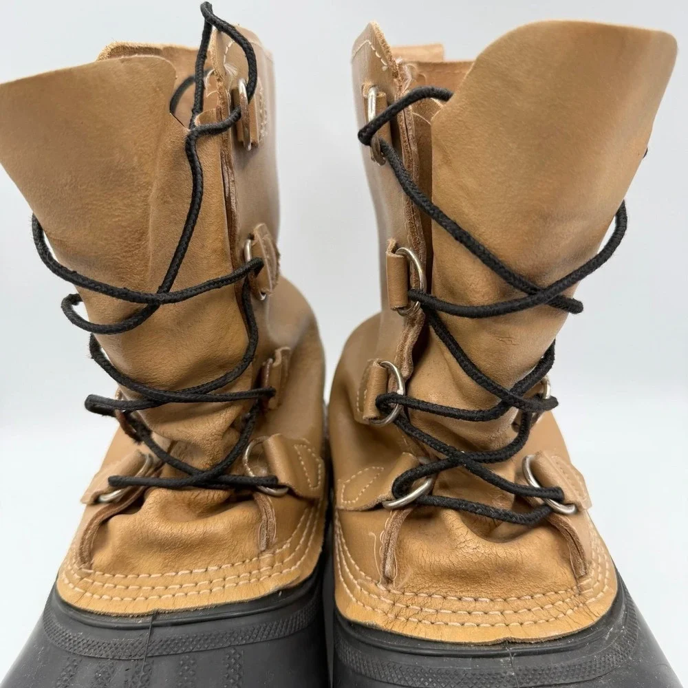 Sorel Scout Kaufman Leather Duck Boots Made in Canada Winter‎ Snow Boots